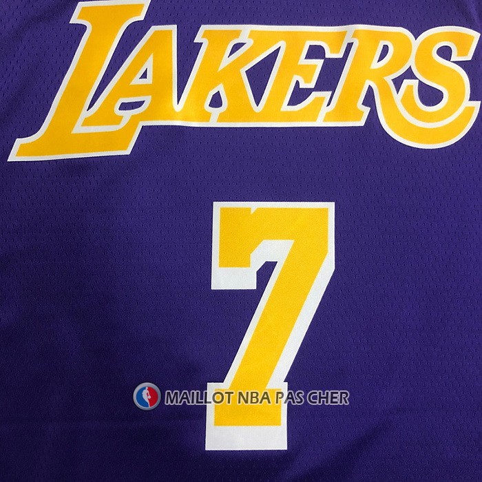 Maillot Los Angeles Lakers Carmelo Anthony NO 7 Statement 2020-21 Volet